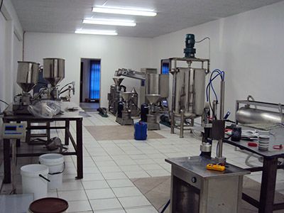 Línea de producción de mantequilla de maní